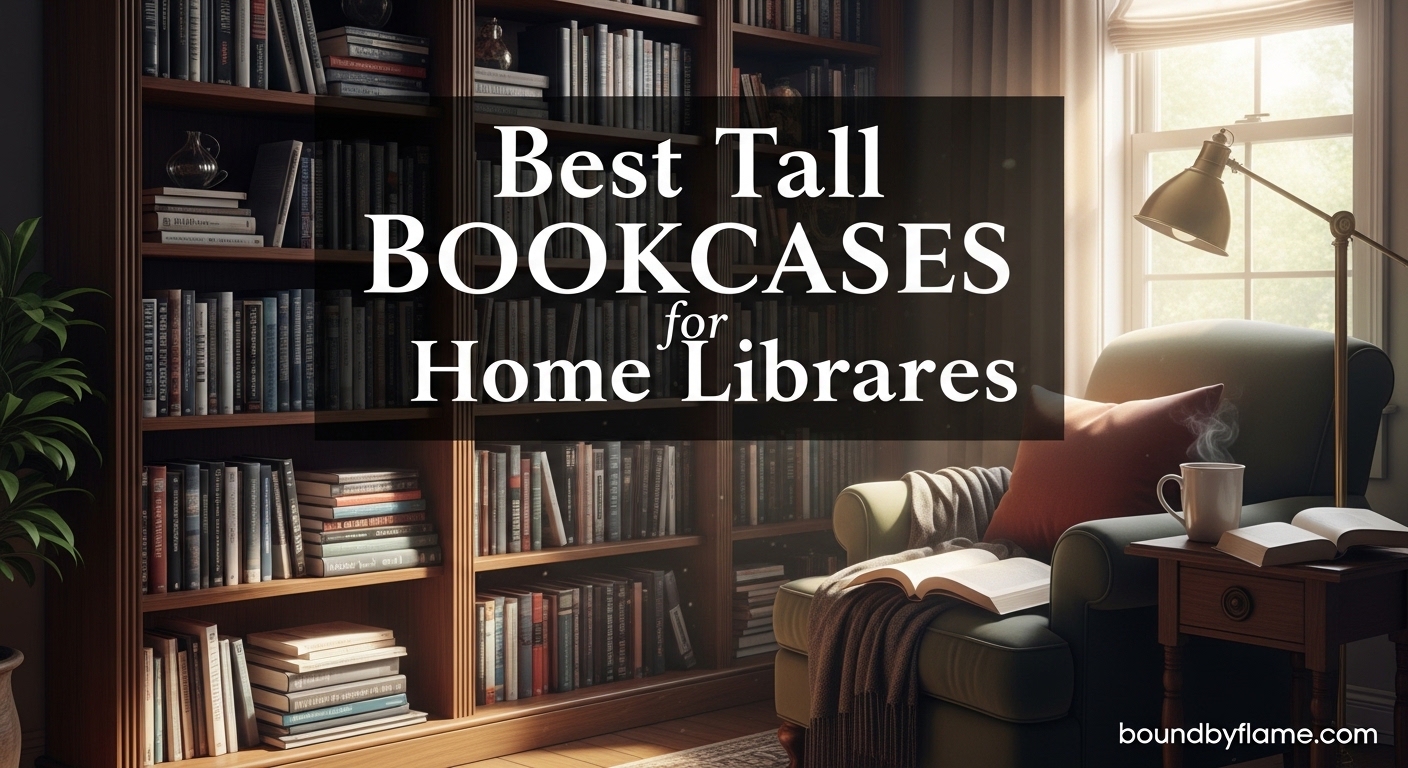 Best Tall Bookcases for Home Libraries