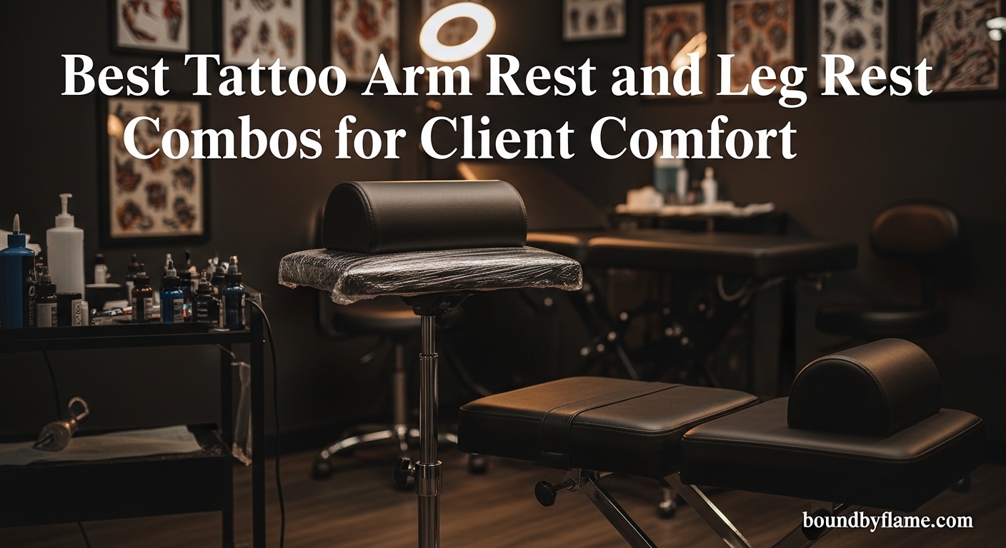 Best Tattoo Arm Rest and Leg Rest Combos for Client Comfort