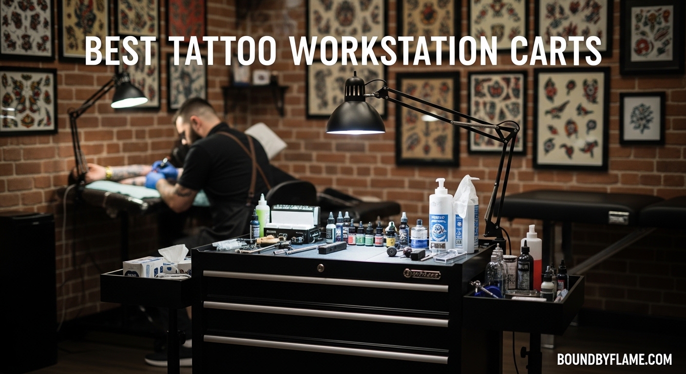 Best Tattoo Workstation Carts