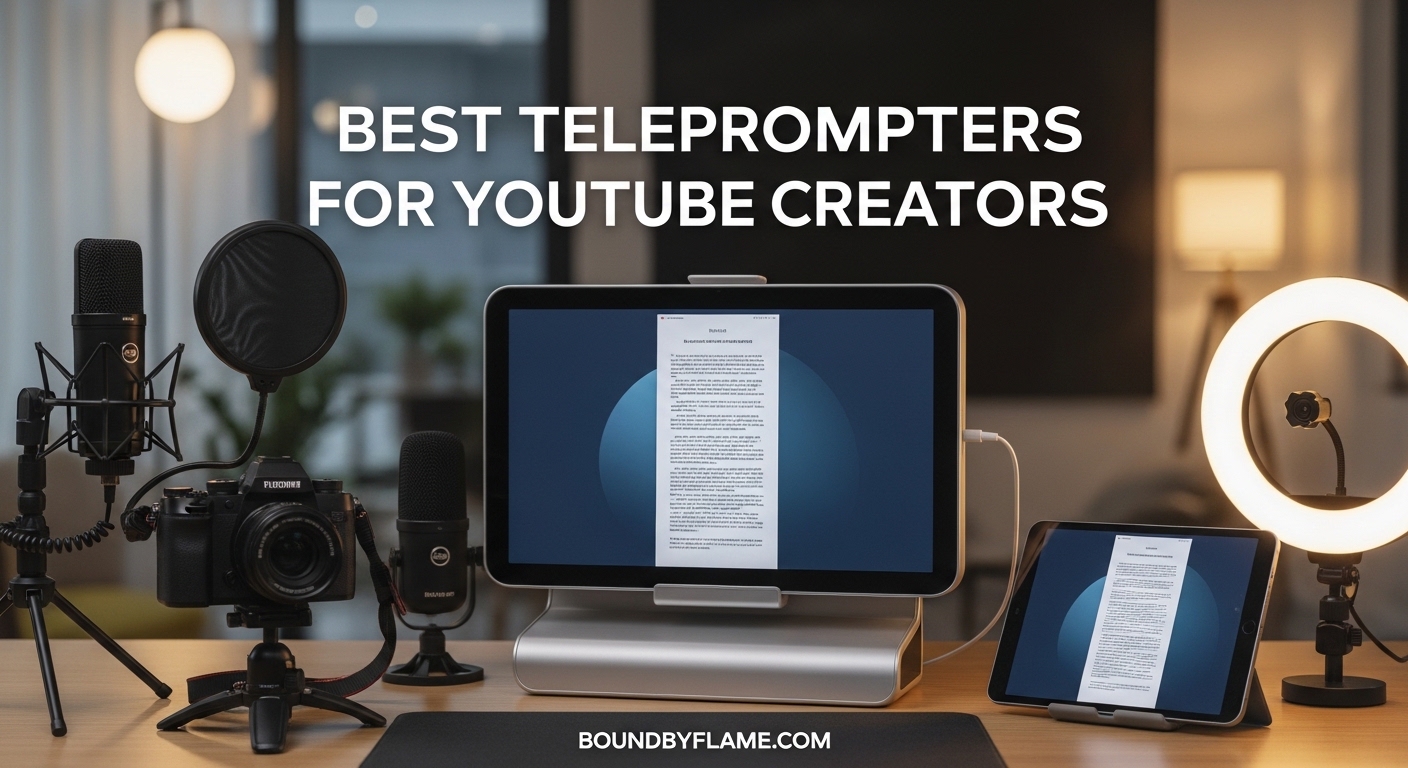 Best Teleprompters for YouTube Creators