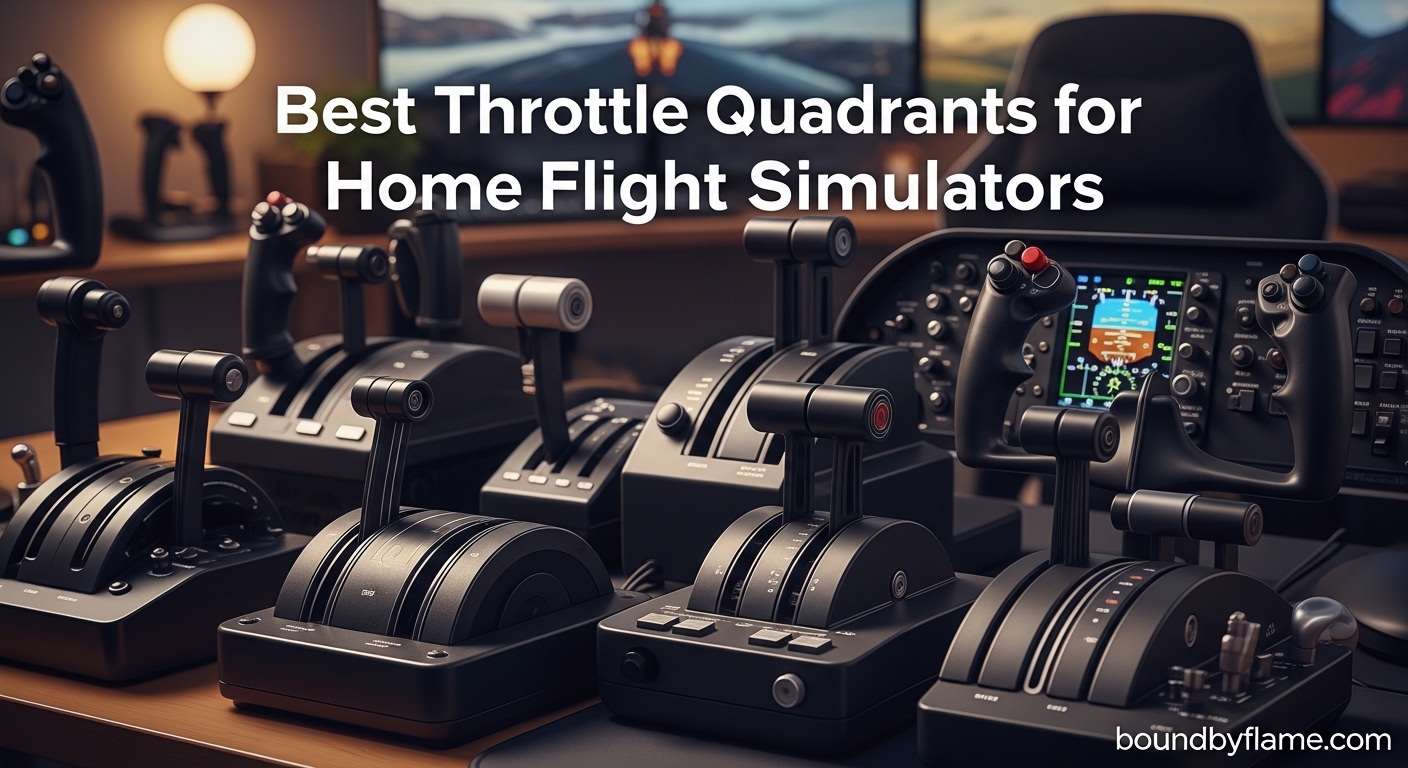 Best Throttle Quadrants for Home Flight Simulators
