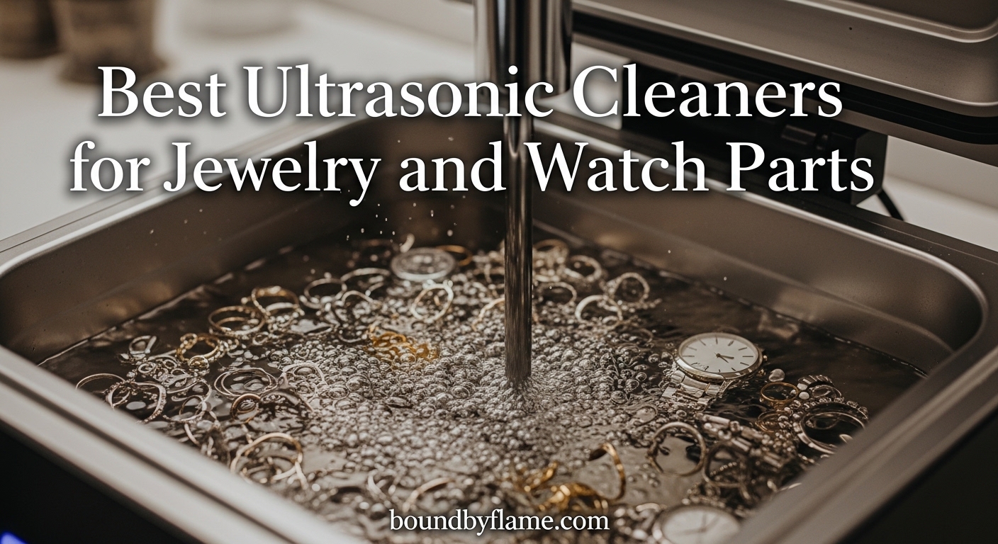 Best Ultrasonic Cleaners for Jewelry and Watch Parts