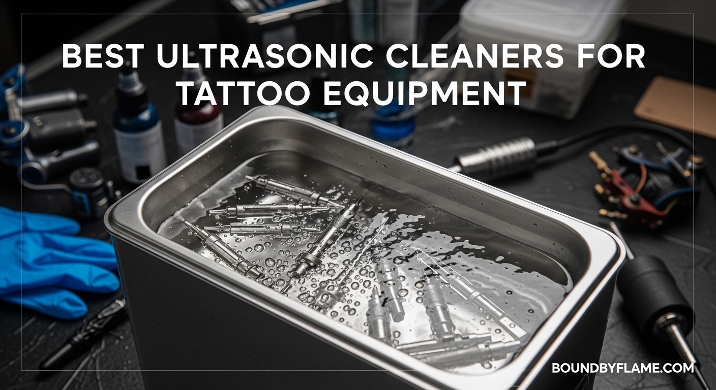 Best Ultrasonic Cleaners for Tattoo Equipment