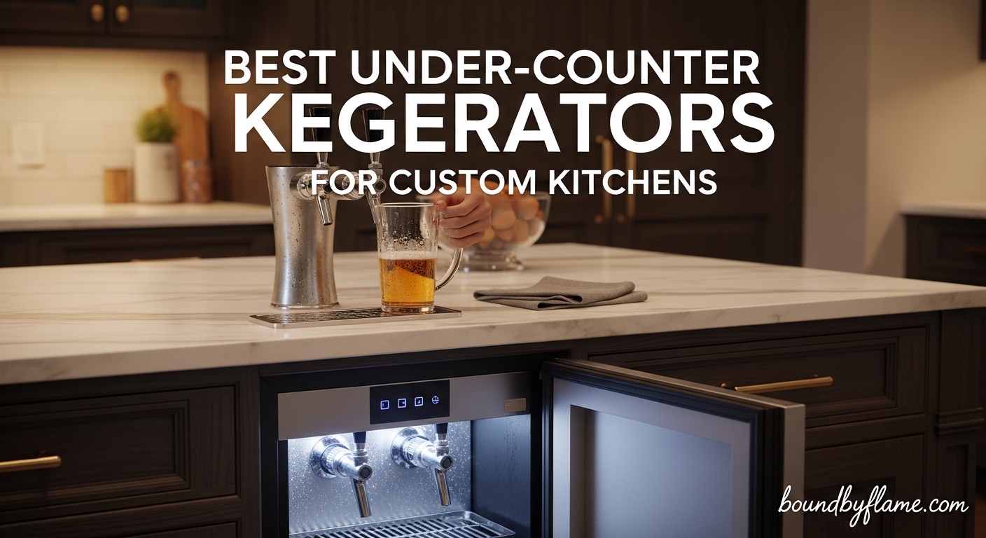 Best Under-Counter Kegerators for Custom Kitchens