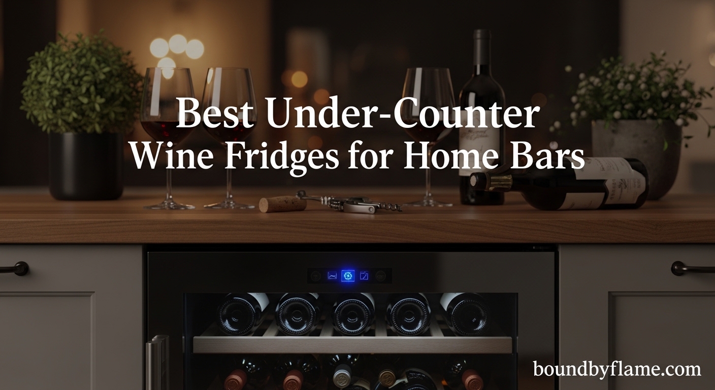 Best Under-Counter Wine Fridges for Home Bars