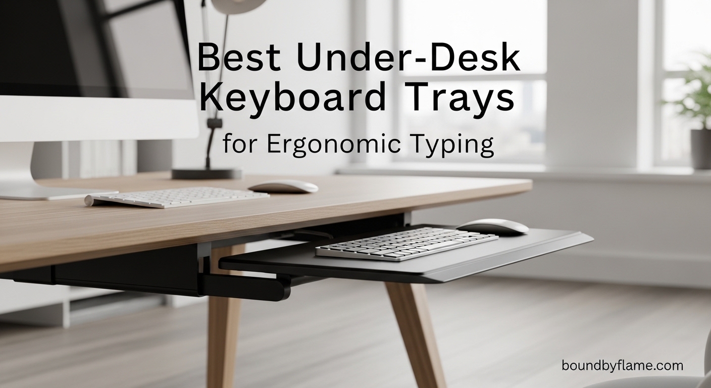 Best Under-Desk Keyboard Trays for Ergonomic Typing