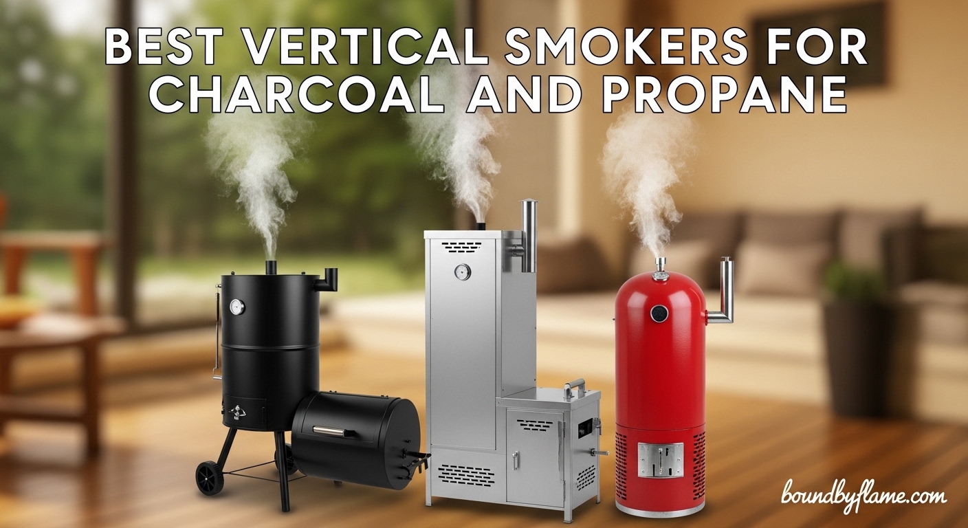 Best Vertical Smokers for Charcoal and Propane