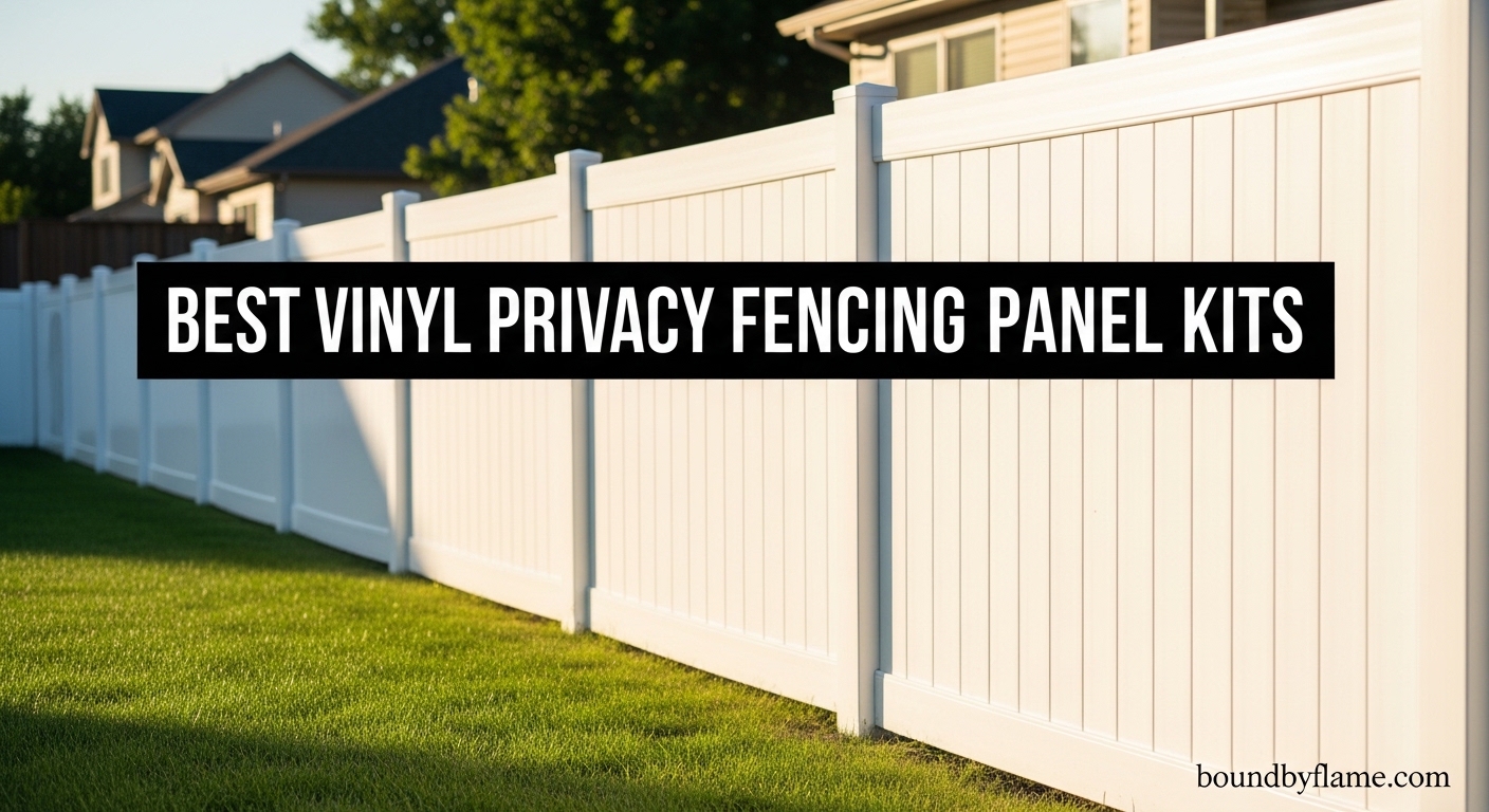 Best Vinyl Privacy Fencing Panel Kits
