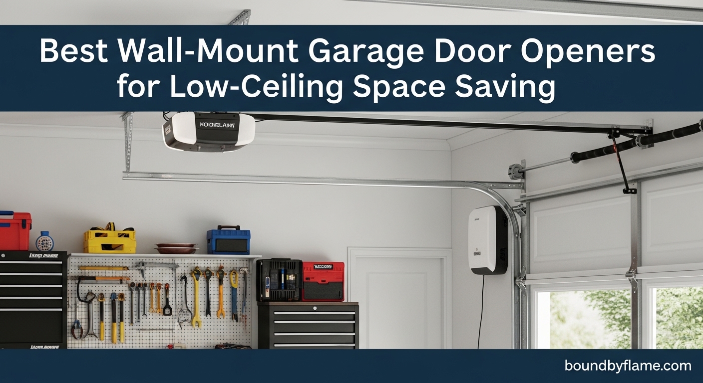 Best Wall-Mount Garage Door Openers for Low-Ceiling Space Saving