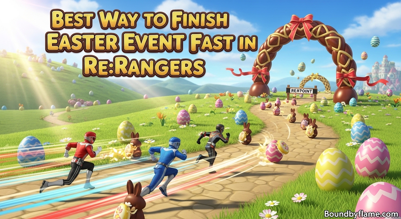 Best Way to Finish Easter Event Fast in Re:Rangers