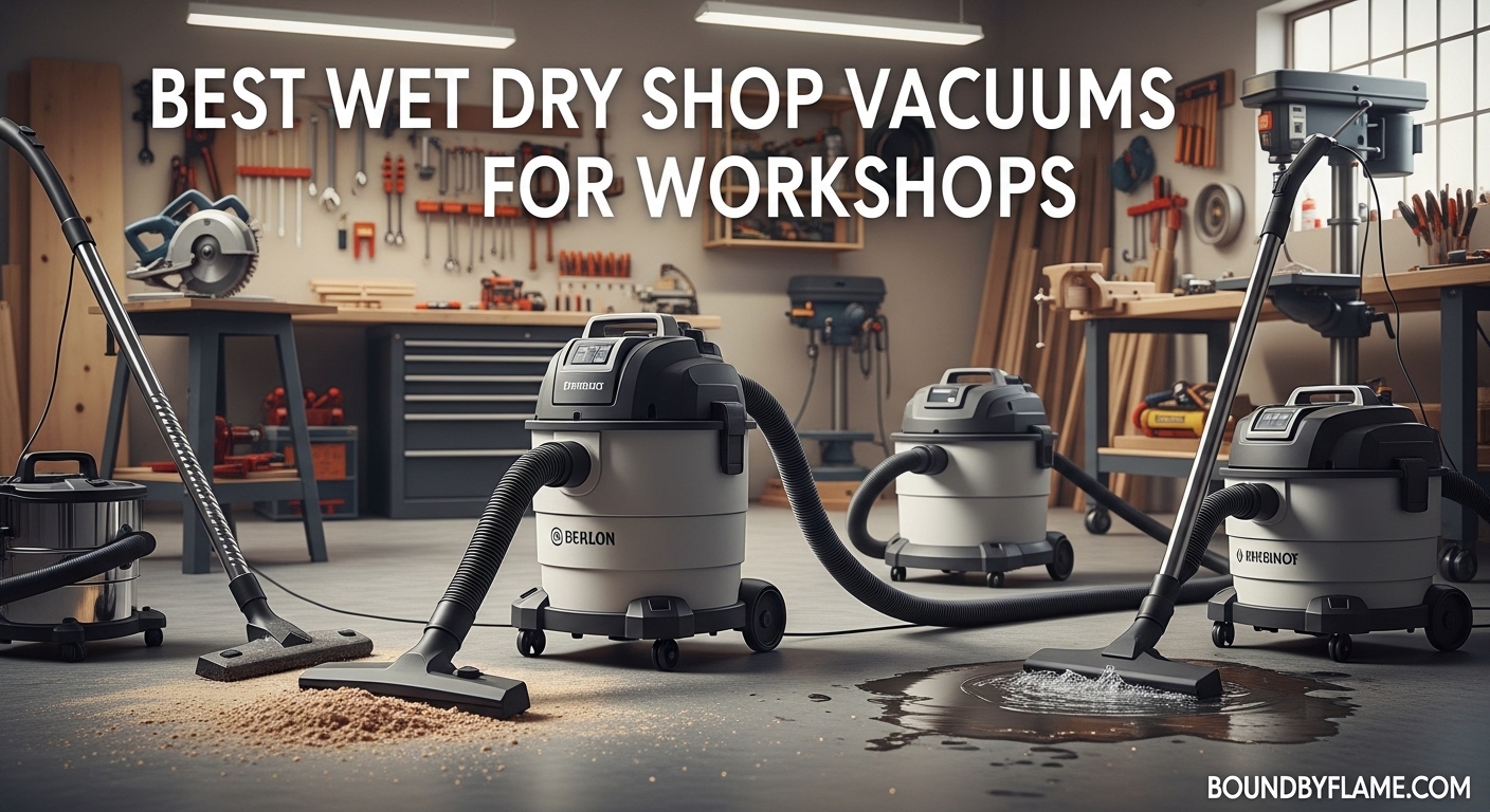Best Wet Dry Shop Vacuums for Workshops