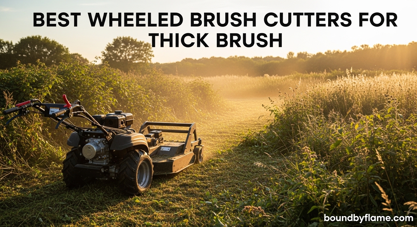 Best Wheeled Brush Cutters for Thick Brush