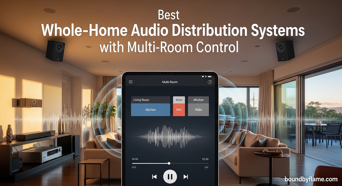 Best Whole-Home Audio Distribution Systems with Multi-Room Control