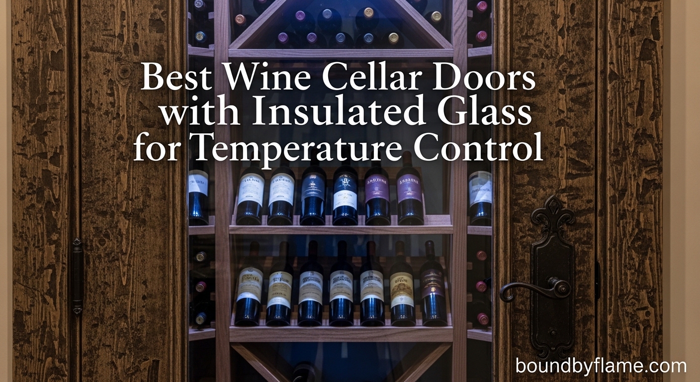 Best Wine Cellar Doors with Insulated Glass for Temperature Control