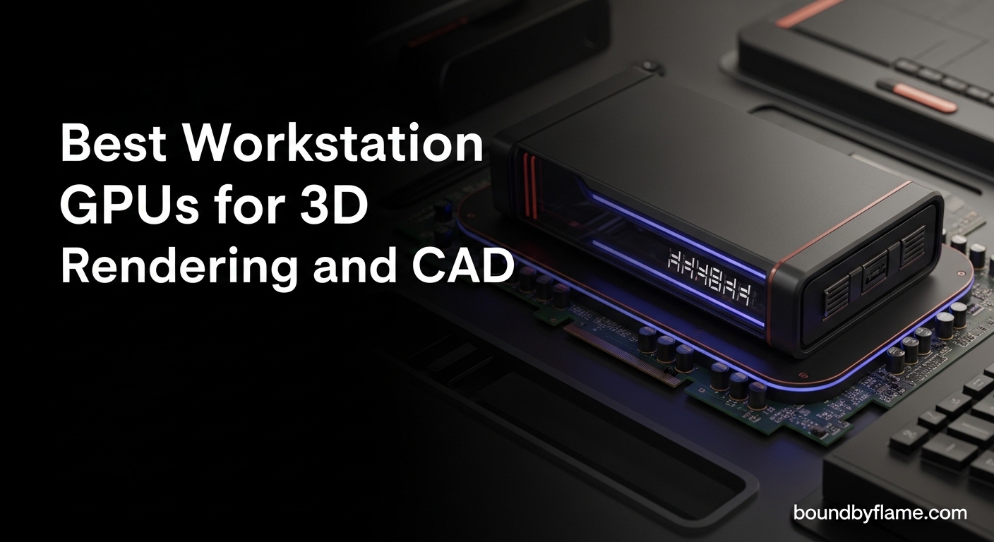 Best Workstation GPUs for 3D Rendering and CAD