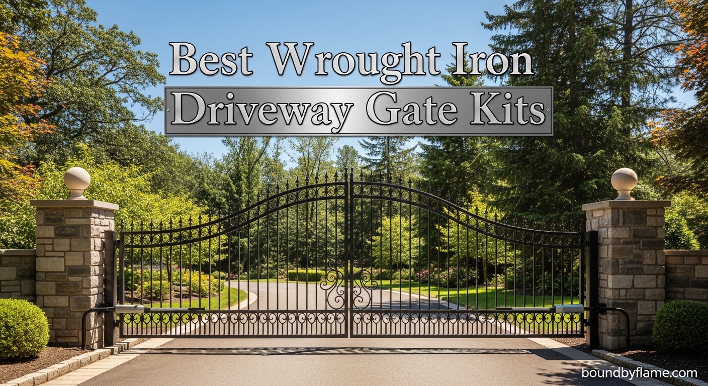 Best Wrought Iron Driveway Gate Kits