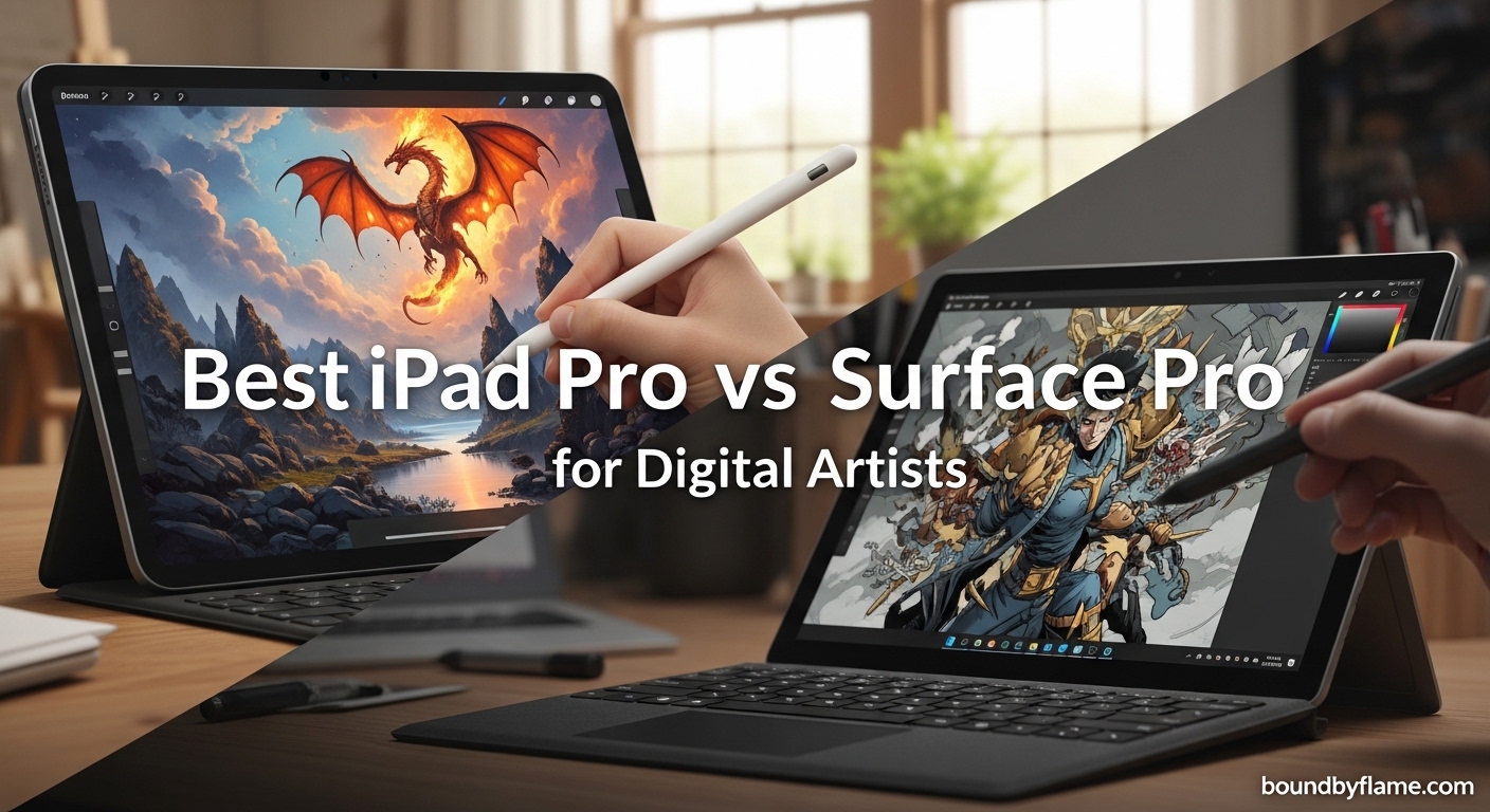 Best iPad Pro vs Surface Pro for Digital Artists