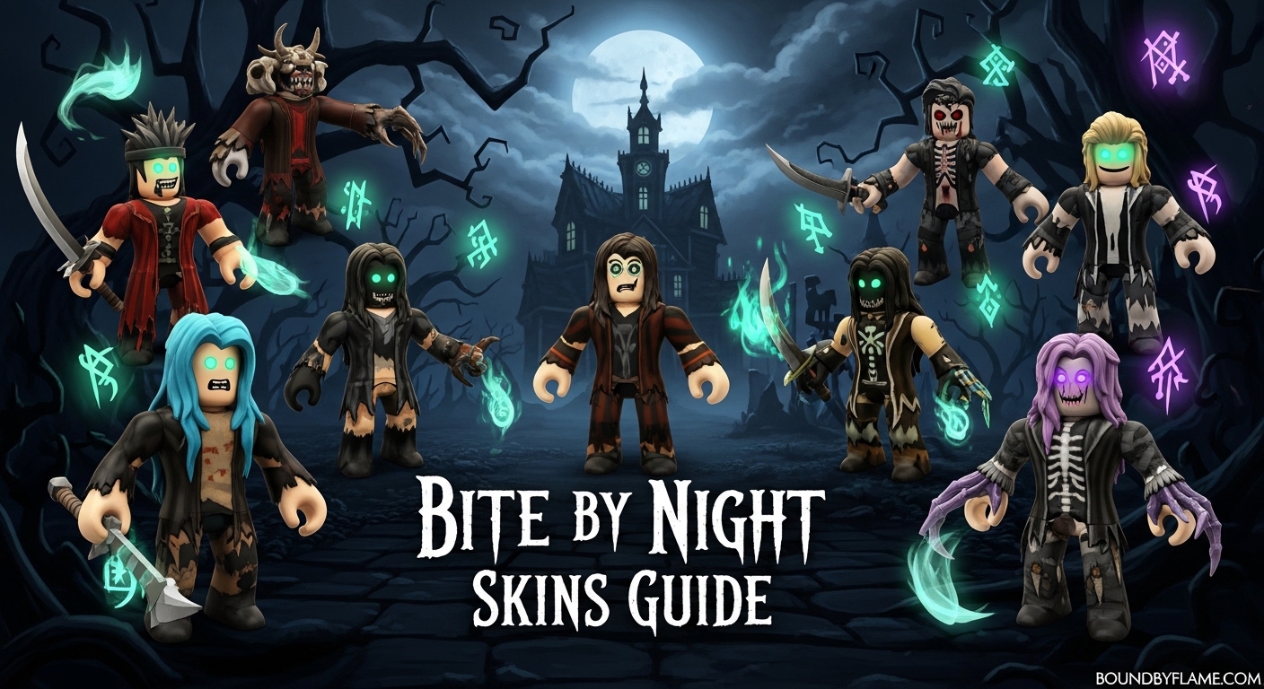 Bite by Night Skins Guide