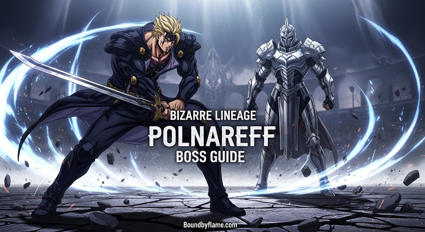Bizarre Lineage Polnareff Boss Guide