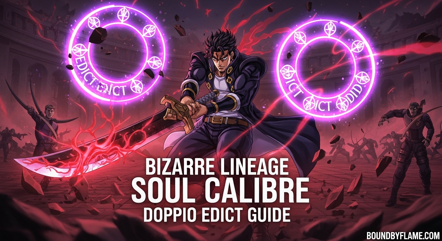 Bizarre Lineage Soul Calibre Doppio Edict Guide