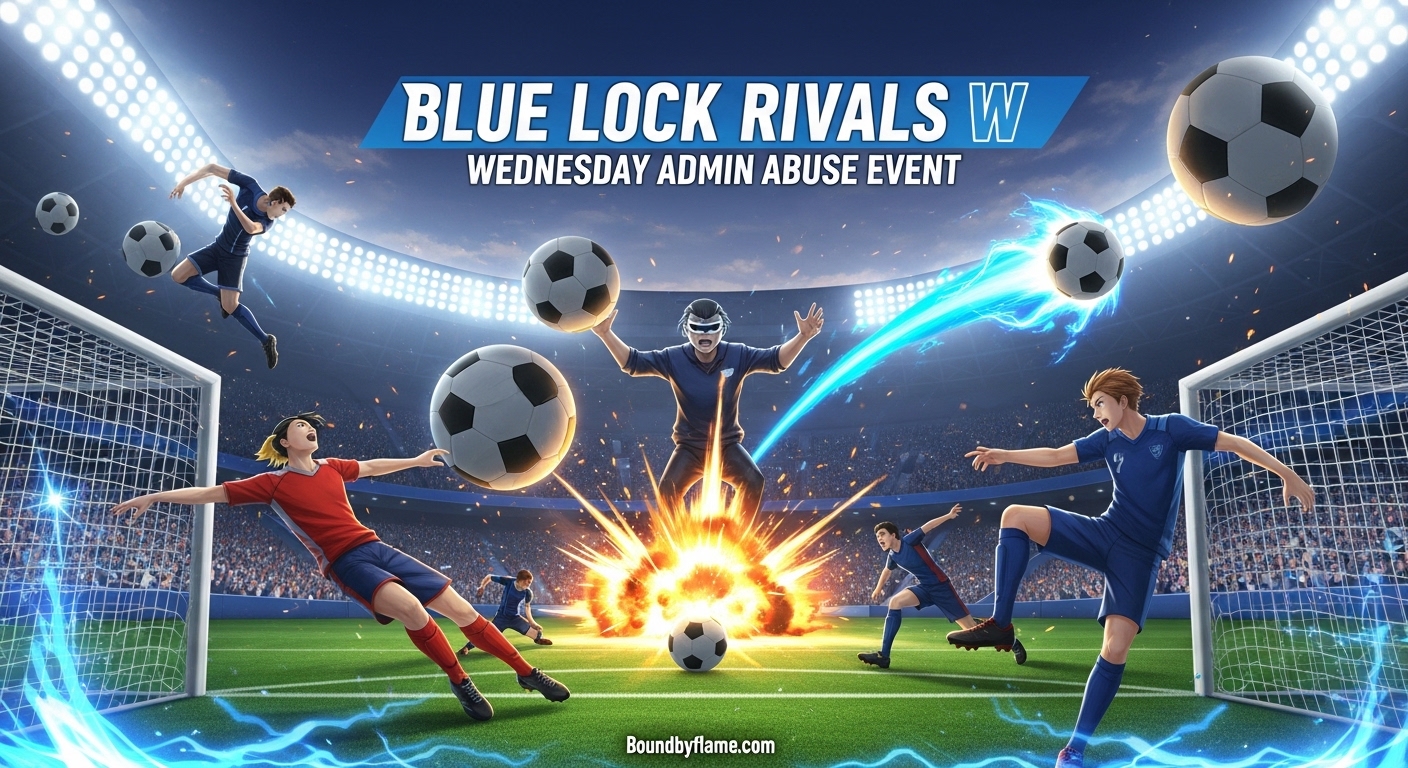 Blue Lock Rivals W Wednesday Admin Abuse Event