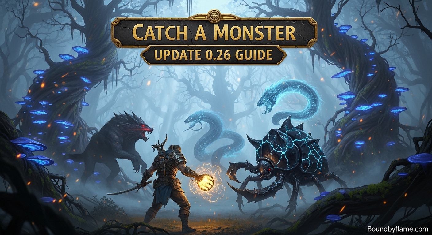 Catch A Monster Update 0.26 Guide