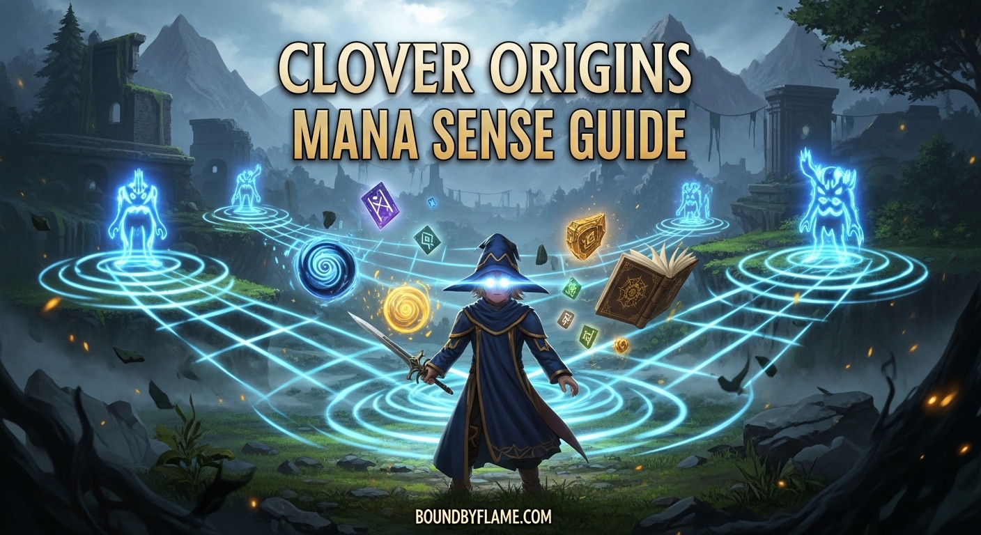 Clover Origins Mana Sense Guide