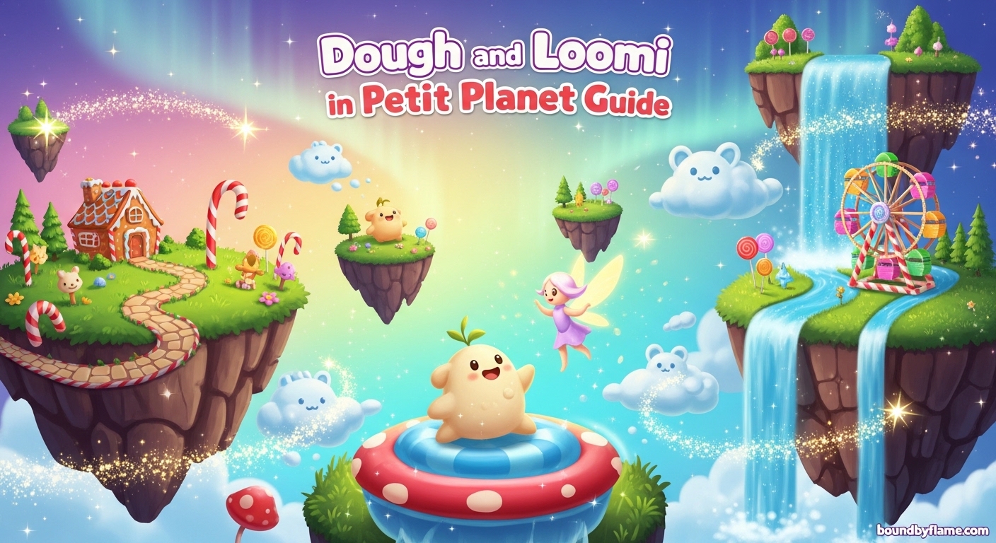 Dough and Loomi in Petit Planet Guide