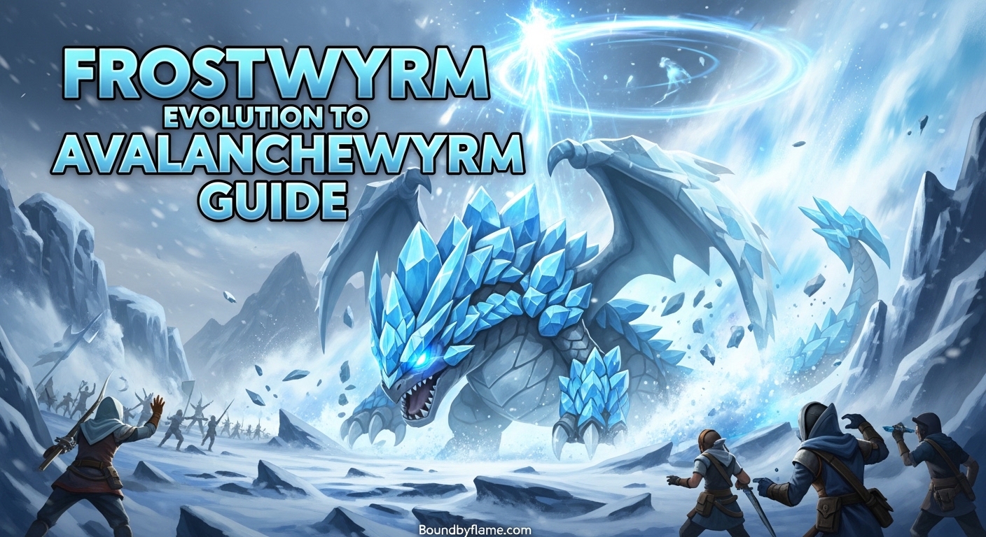 Frostwyrm Evolution to Avalanchewyrm Guide