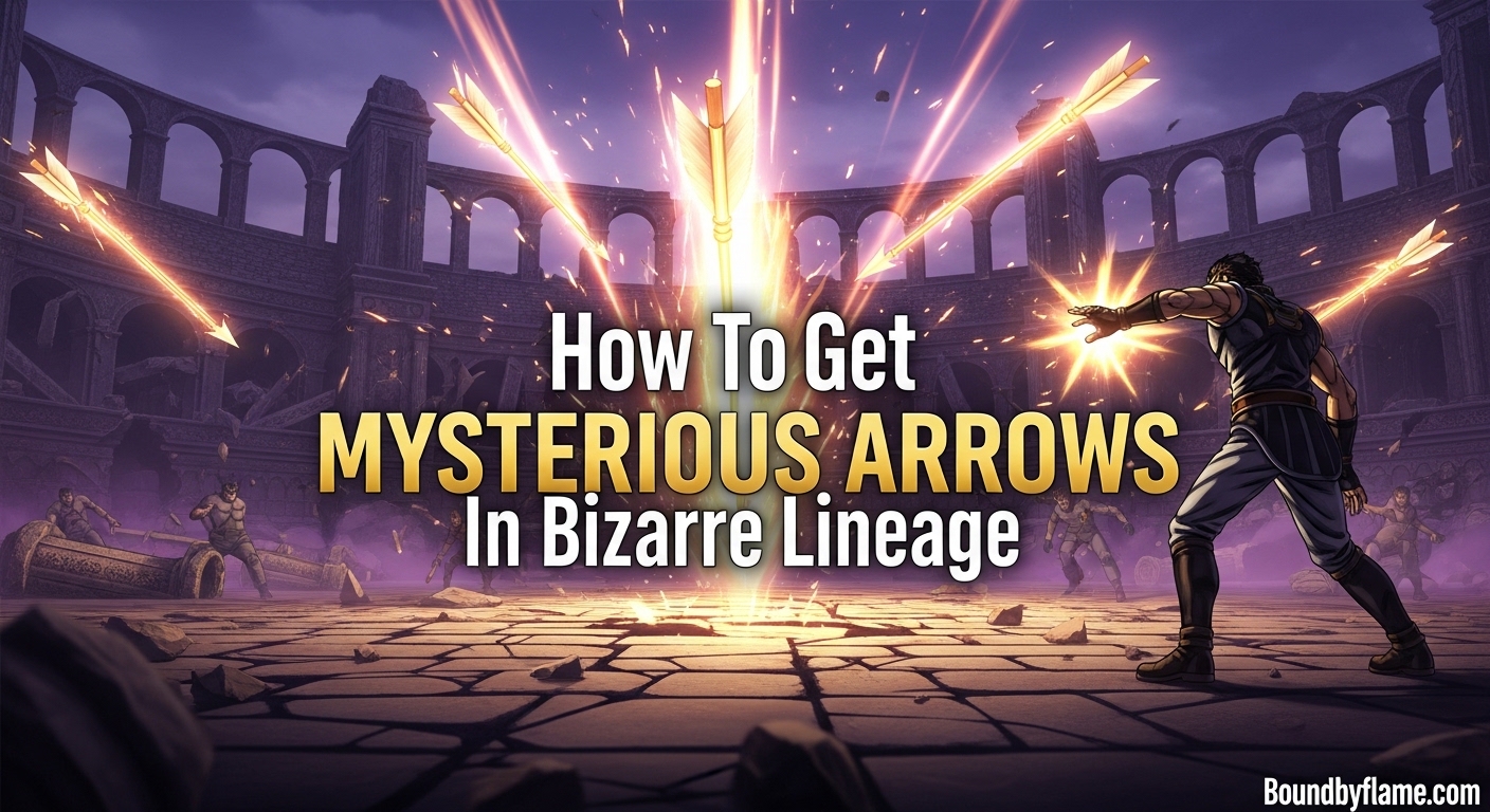How To Get Mysterious Arrows In Bizarre Lineage