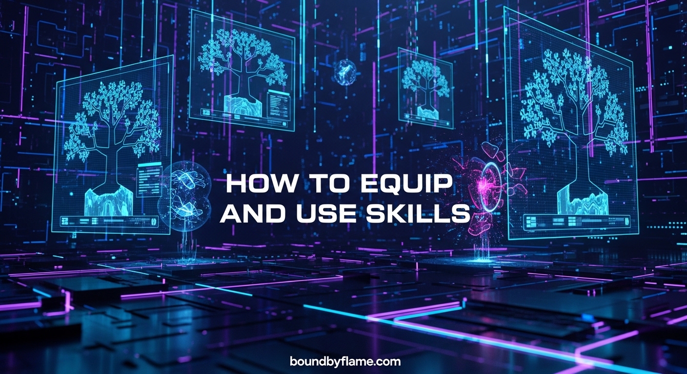 How to Equip and Use Skills (Ability) in Paradox