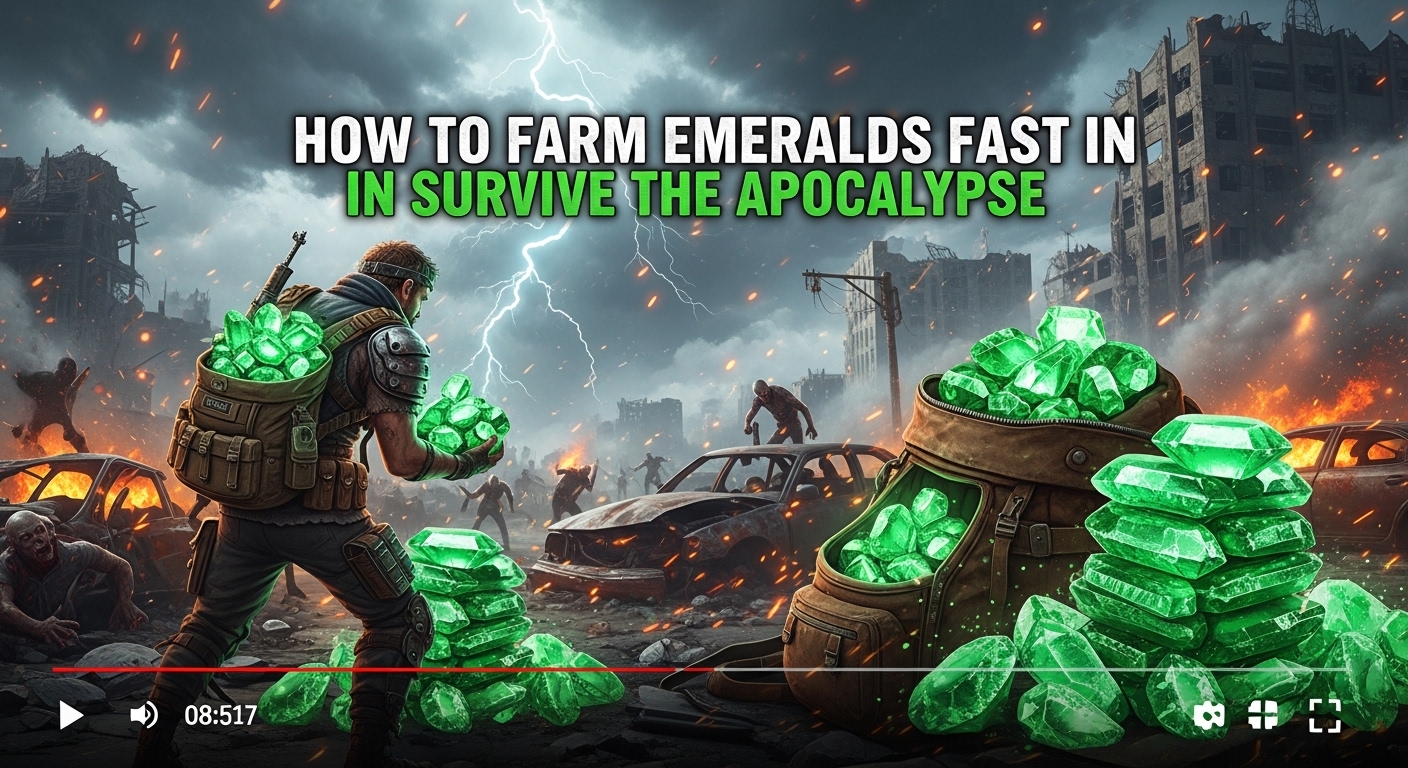 How to Farm Emeralds Fast in Survive the Apocalypse