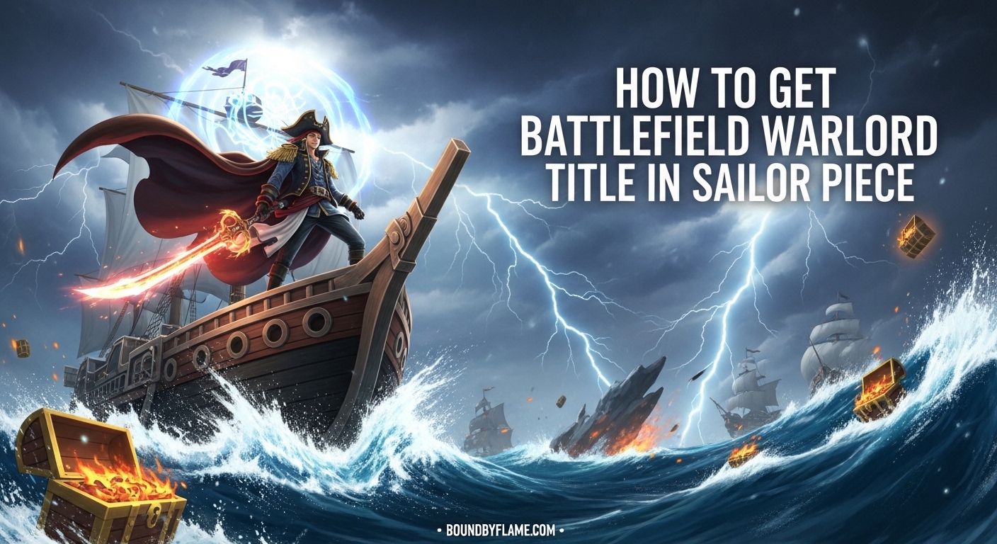 How to Get Battlefield Warlord Title in Sailor Piece