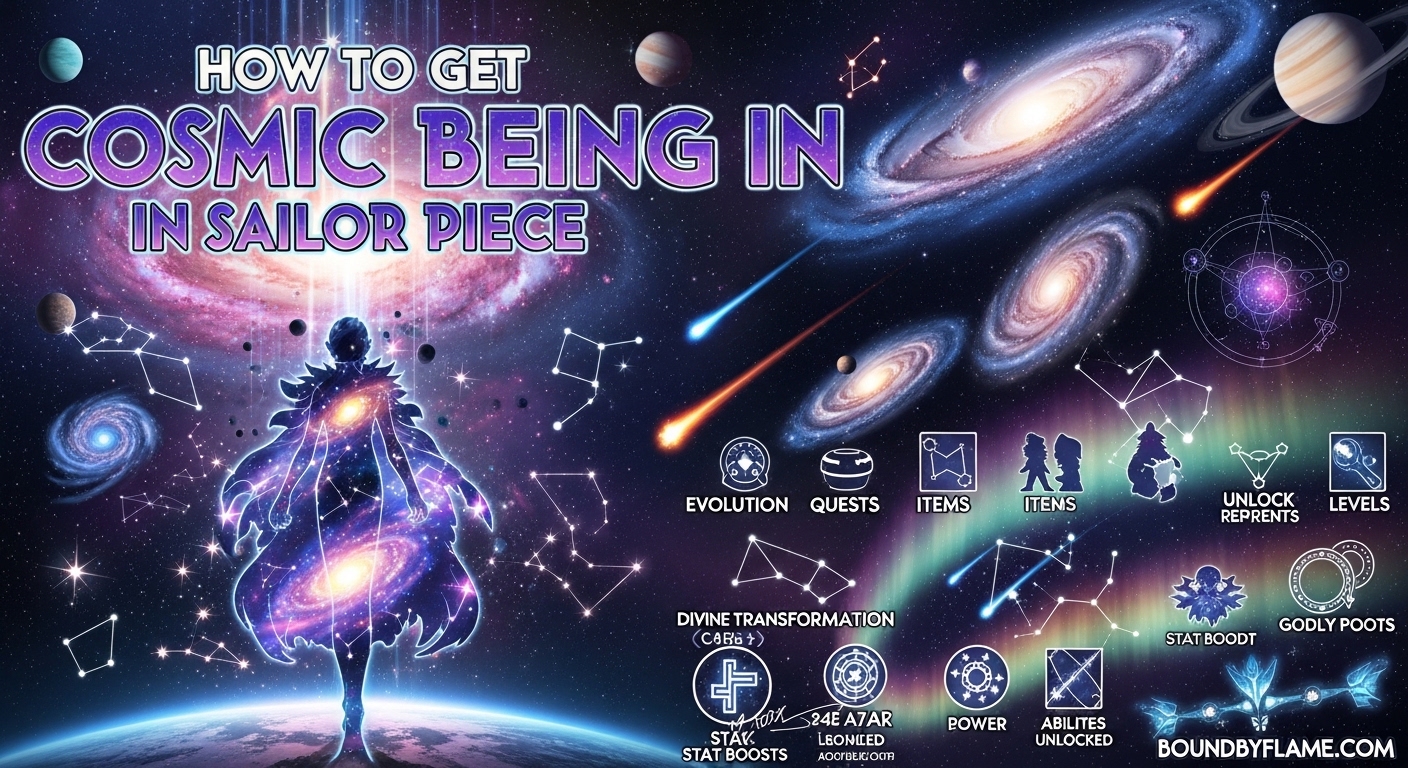 How to Get Cosmic Being in Sailor Piece