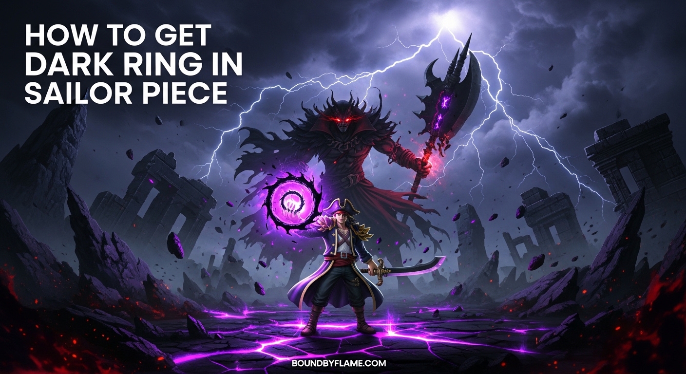 How to Get Dark Ring in Sailor Piece