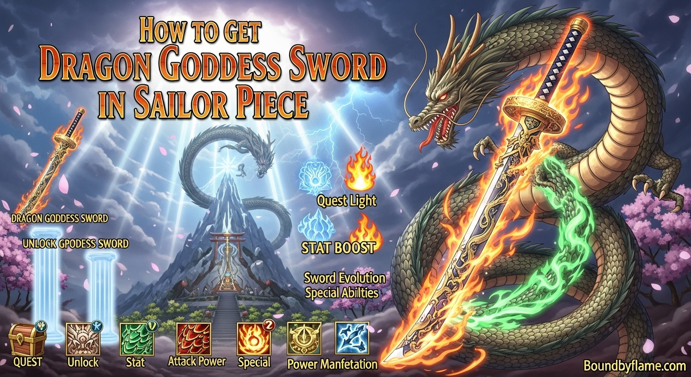 How to Get Dragon Goddess Sword in Sailor Piece