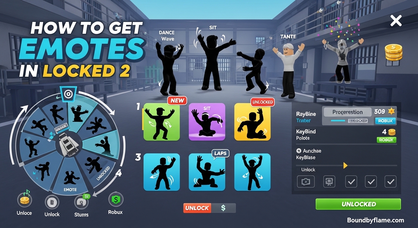 How to Get Emotes in Locked 2