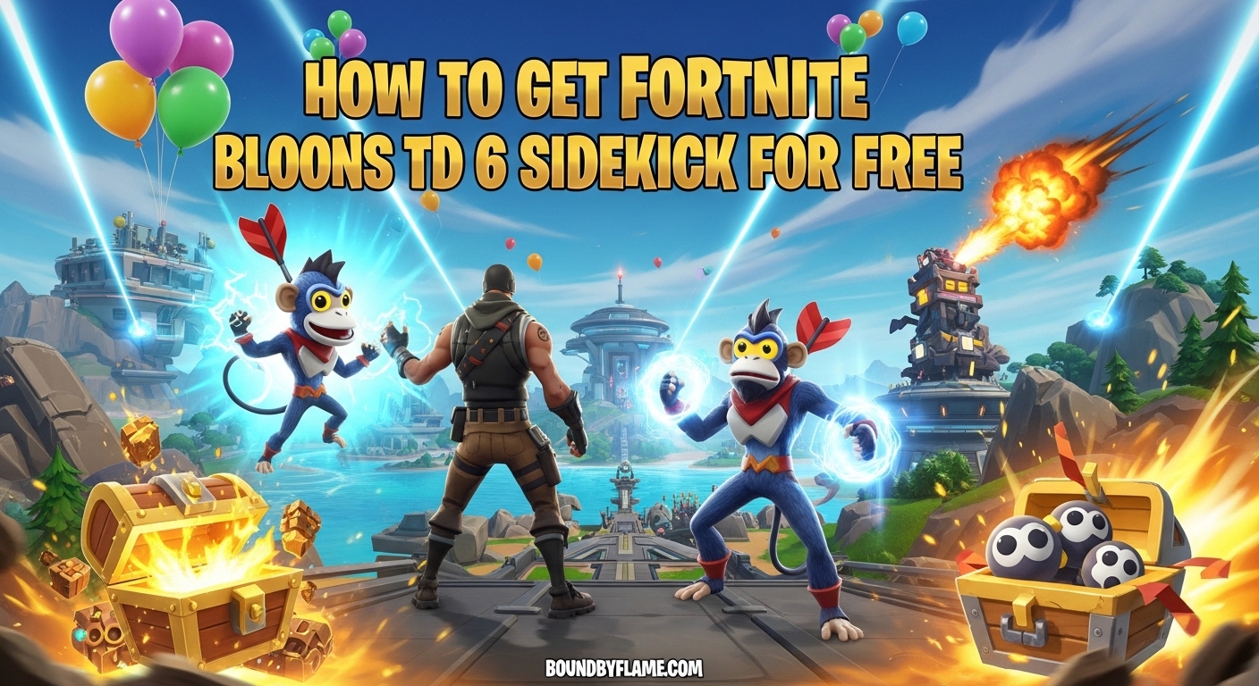 How to Get Fortnite Bloons TD 6 Sidekick for Free