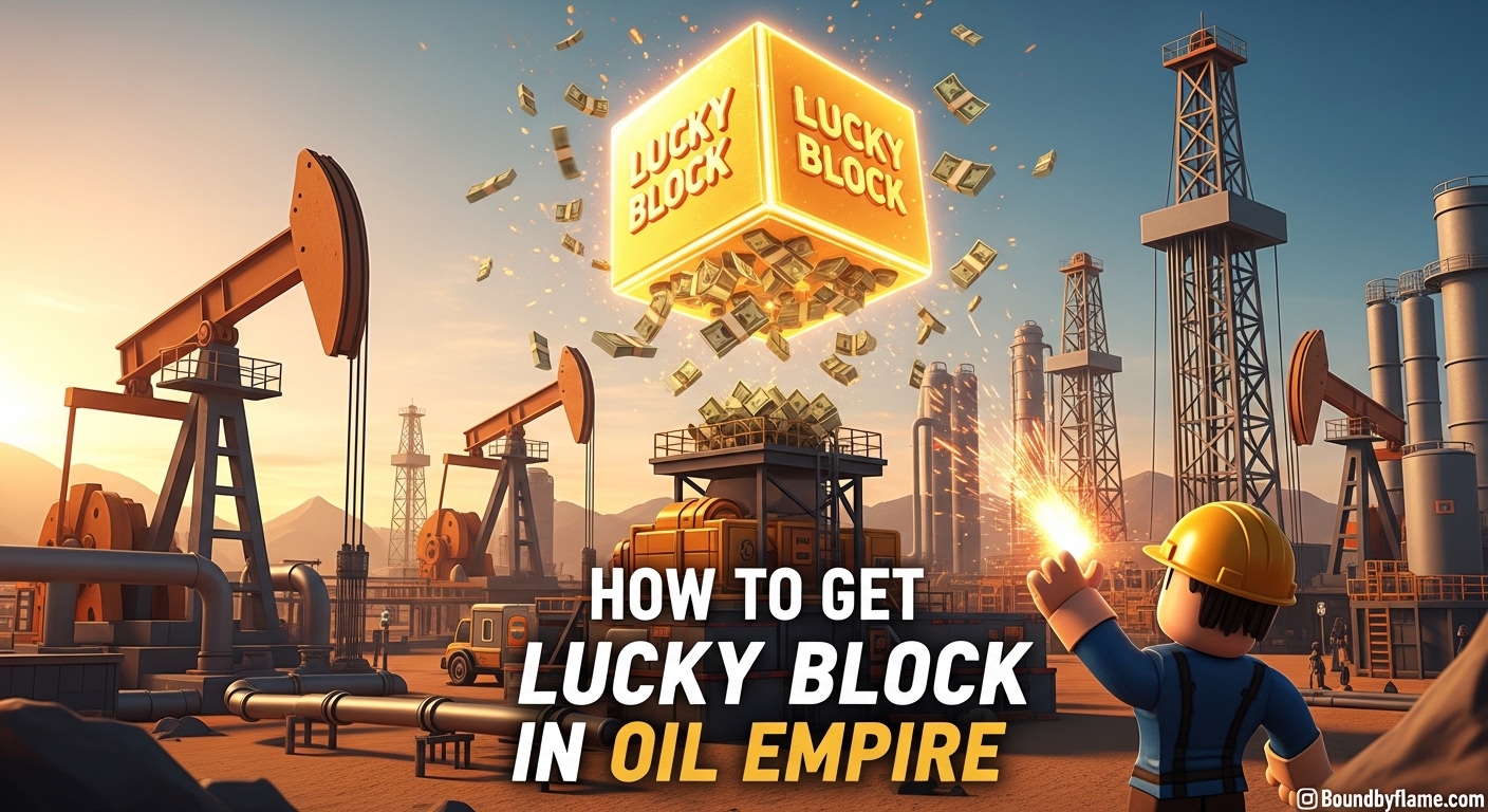 How to Get Lucky Block in Oil Empire