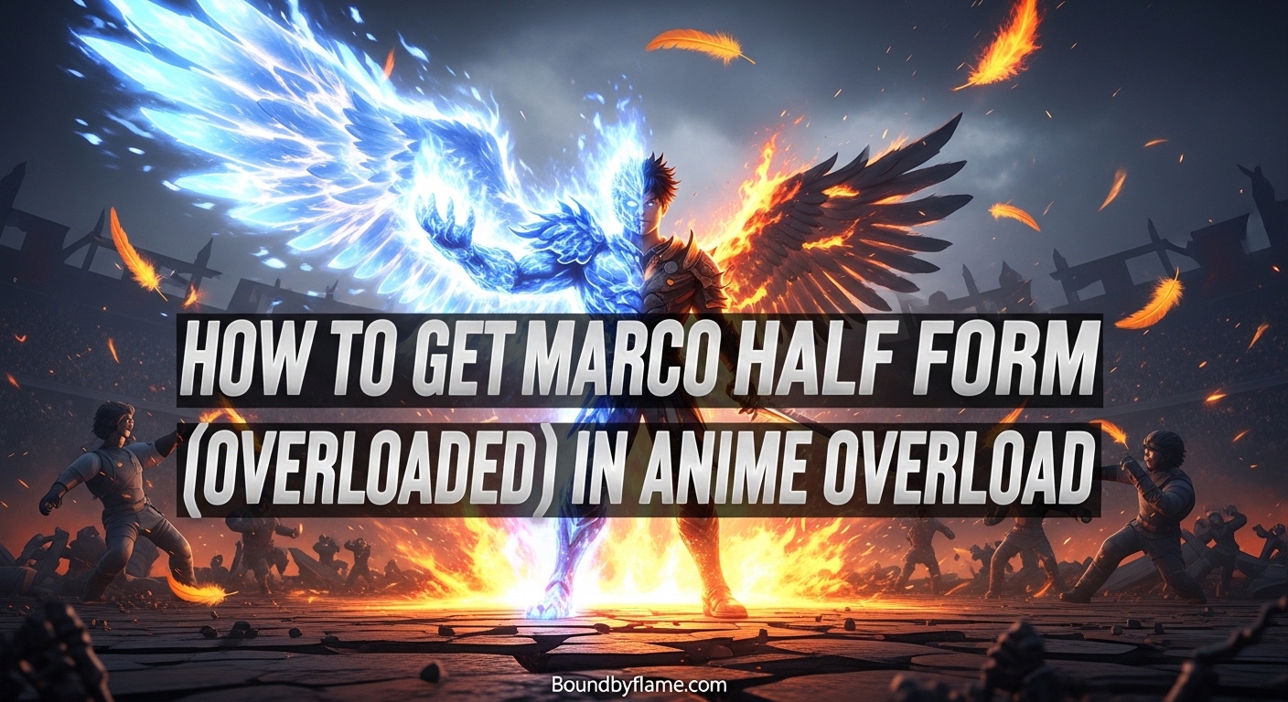 How to Get Marco Half Form (Overloaded) in Anime Overload