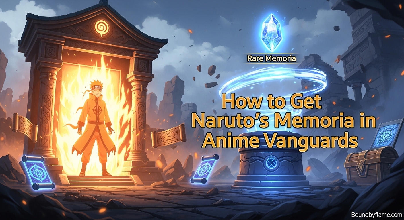 How to Get Naruto's Memoria in Anime Vanguards