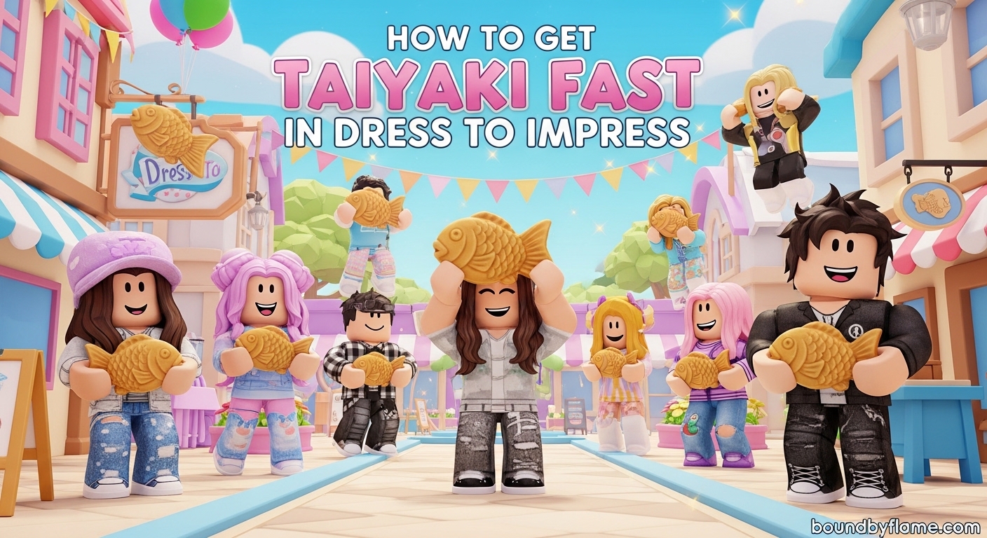 How to Get Taiyaki Fast in Dress To Impress