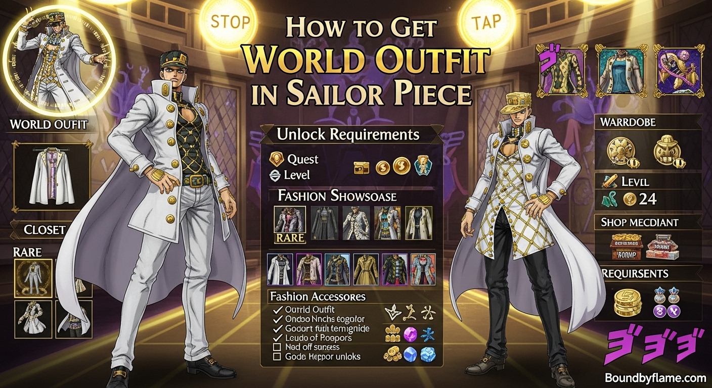 How to Get World Outfit in Sailor Piece