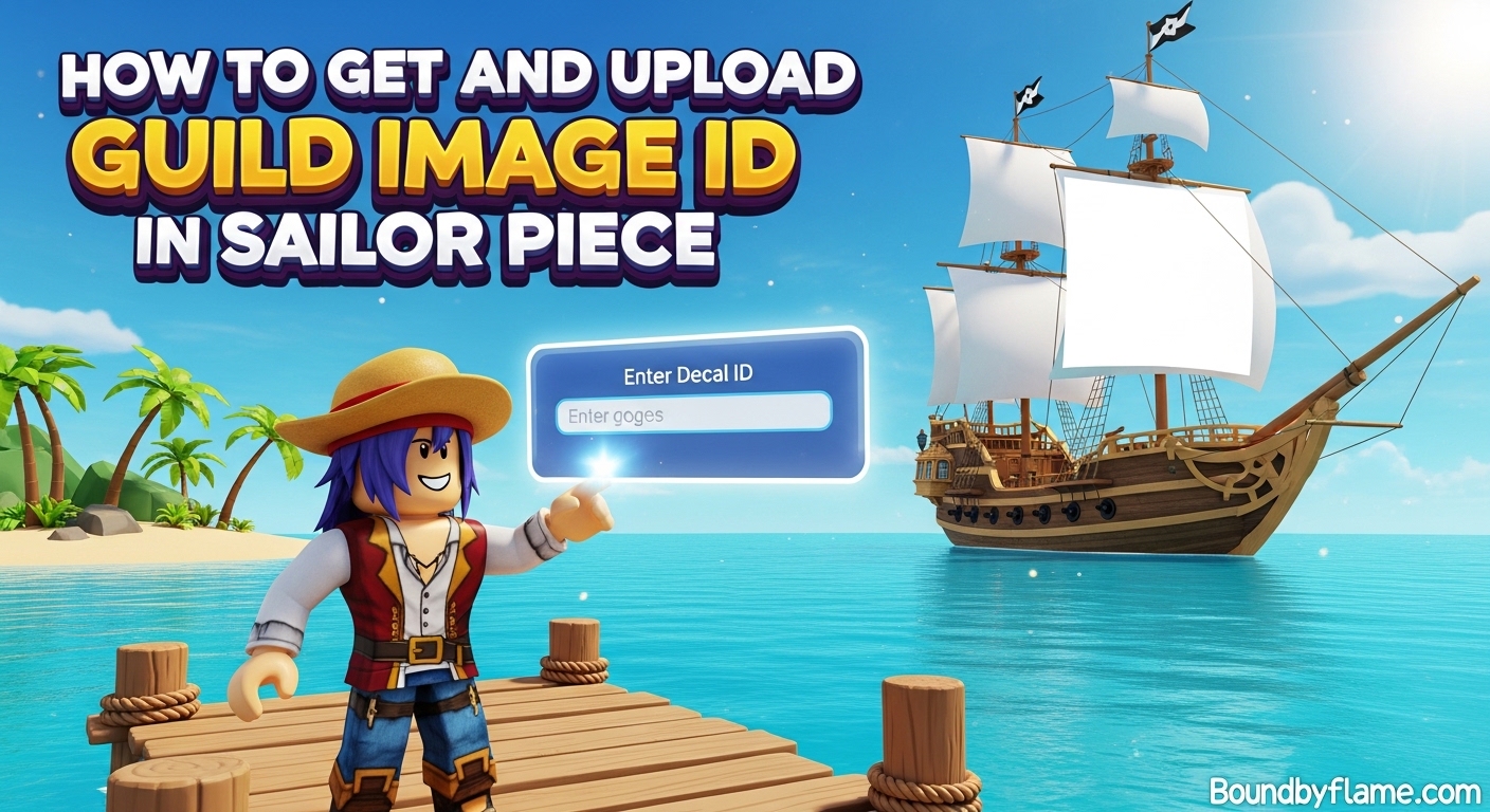 How to Get and Upload Guild Image ID in Sailor Piece