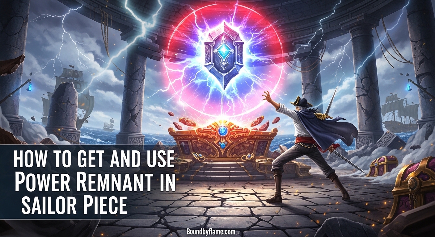 How to Get and Use Power Remnant in Sailor Piece