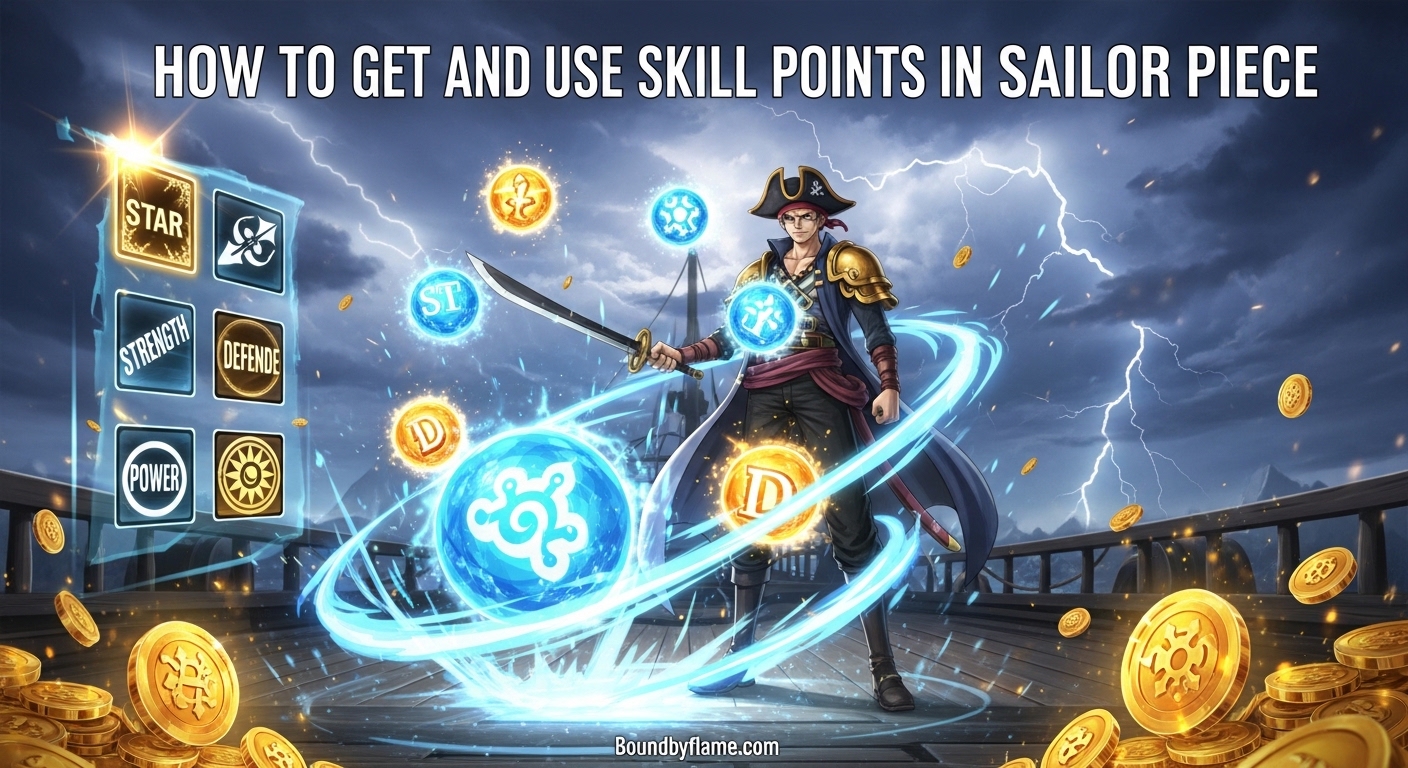 How to Get and Use Skill Points in Sailor Piece