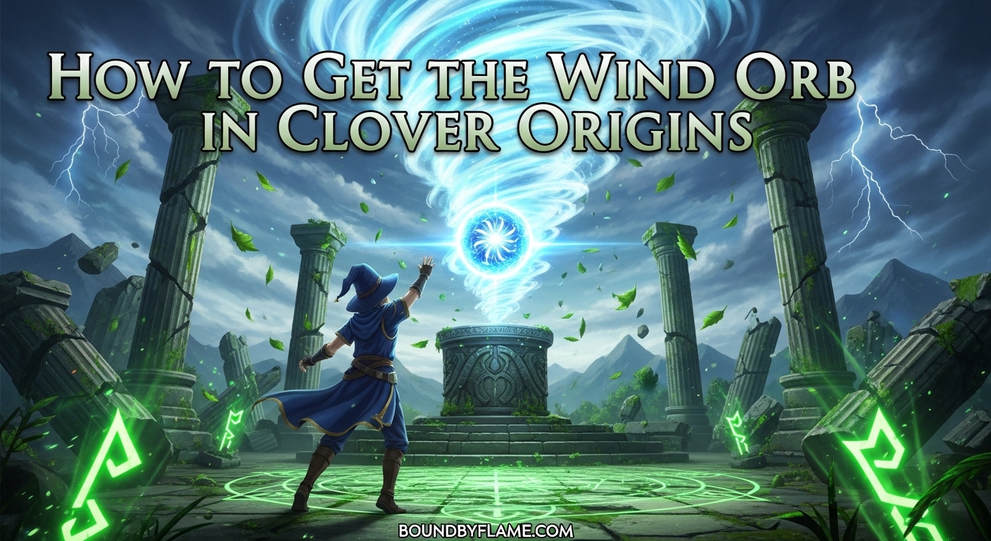How to Get the Wind Orb in Clover Origins