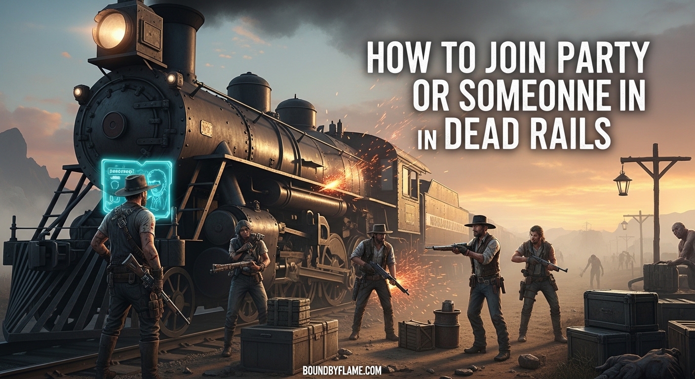 How to Join Party or Someone in Dead Rails