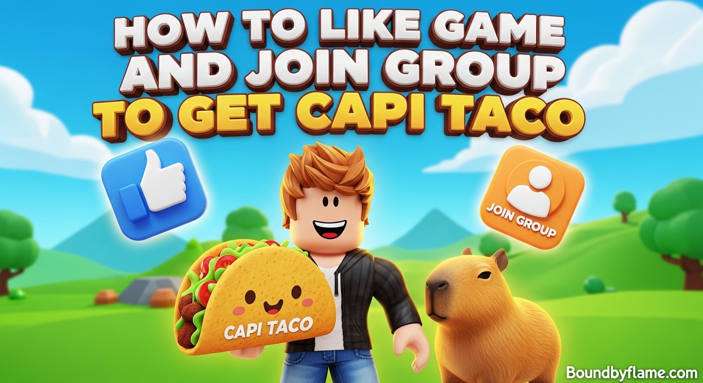 How to Like Game and Join Group to Get Capi Taco