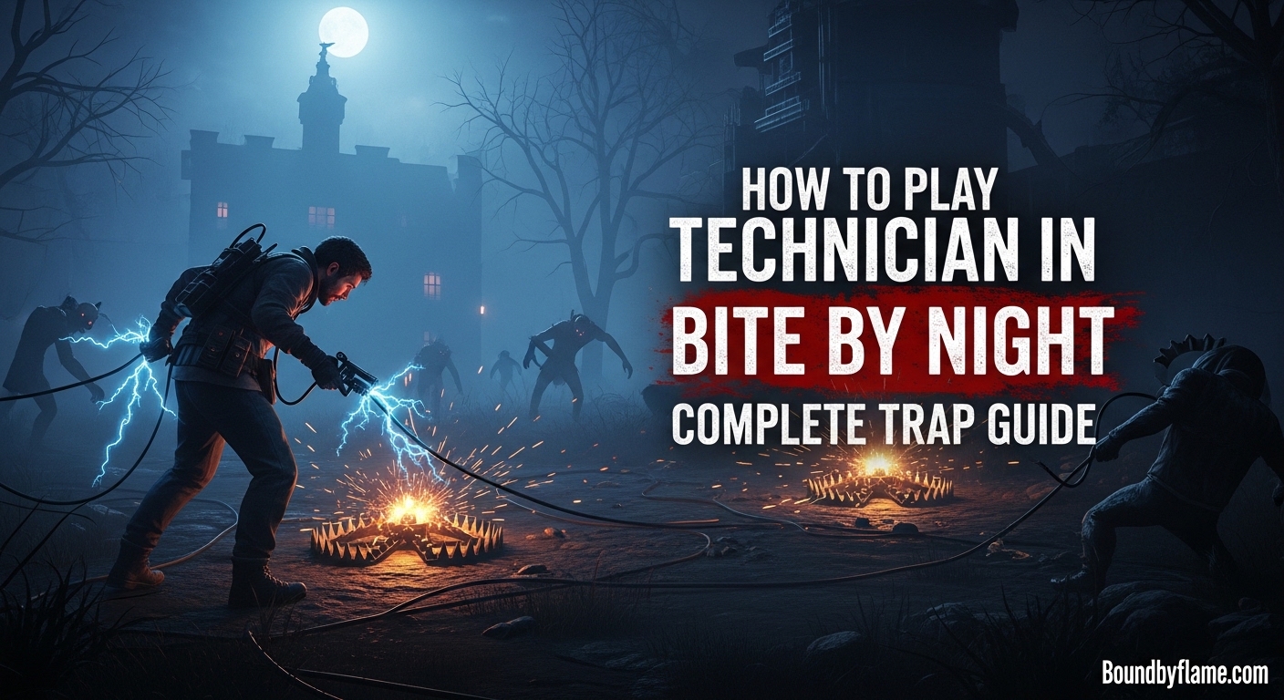 How to Play Technician in Bite by Night Complete Trap Guide